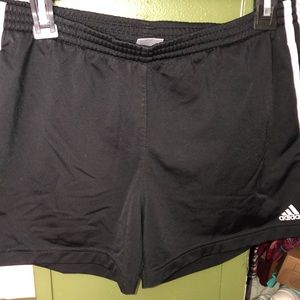 Black Adidas Soccer Shorts